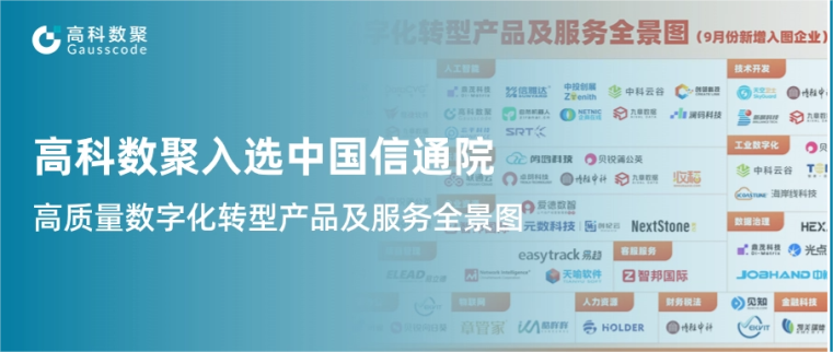 MGM美高梅官网入选中国信通院《高质量数字化转型产品及服务全景图》，引领行业数智化升级